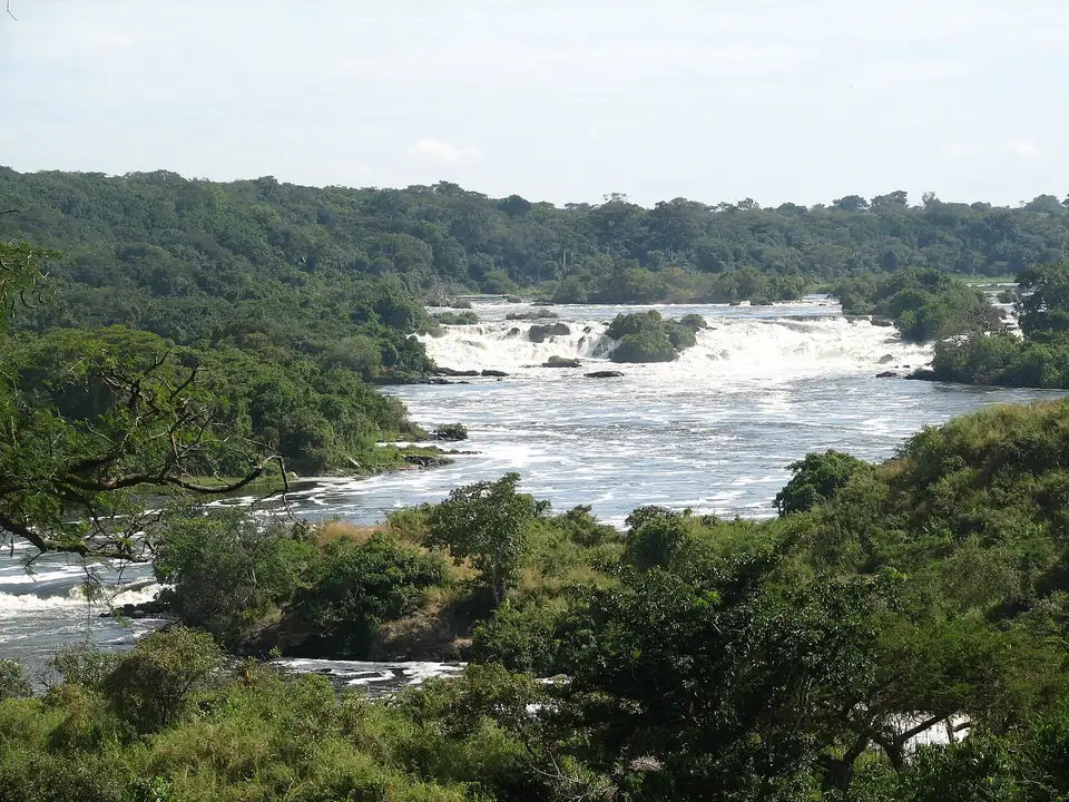 Karuma Falls on the Victoria Nile