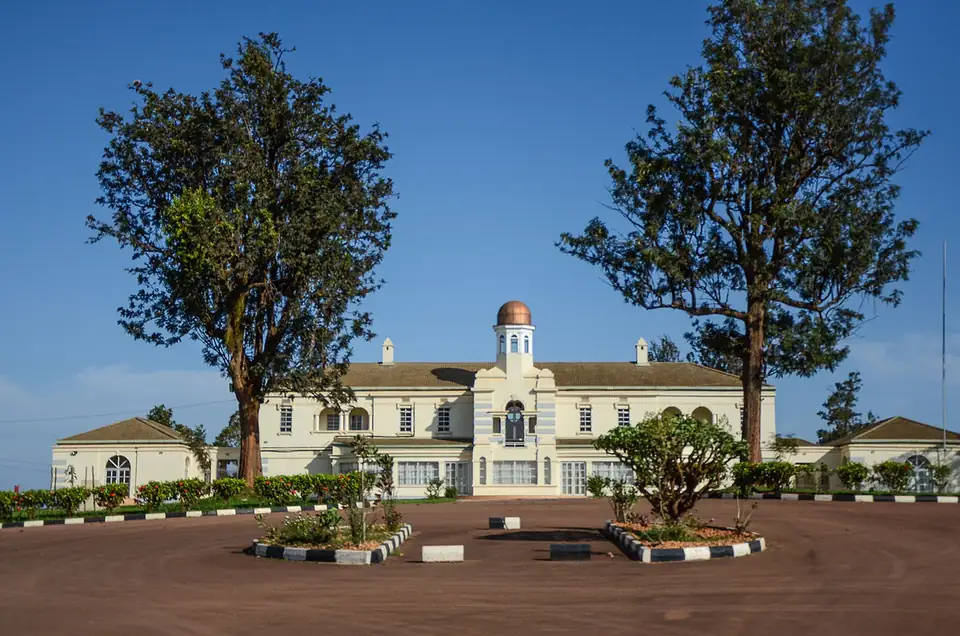 Mengo Palace (the Lubiri) in Kampala