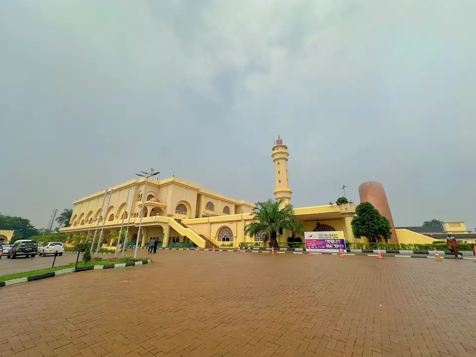 The Uganda National Mosque on Kampala Hill